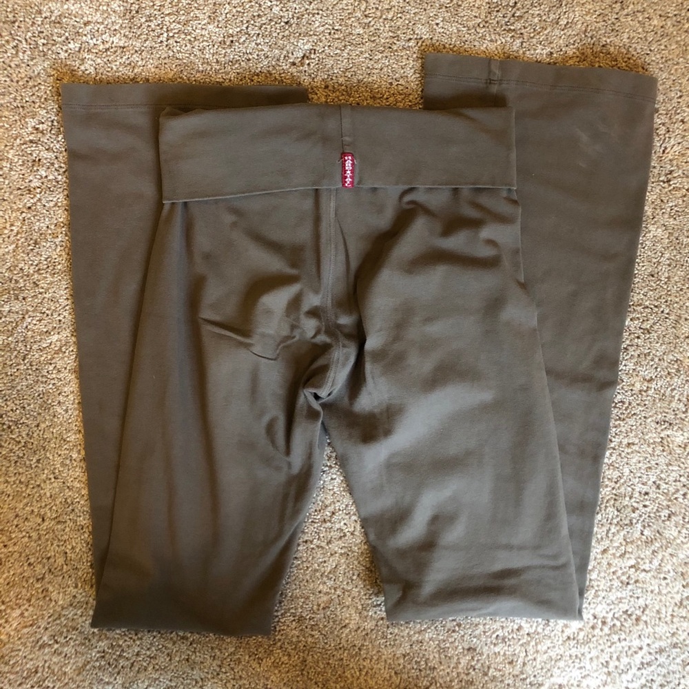 Hard Tail Wideleg Foldover Leggings